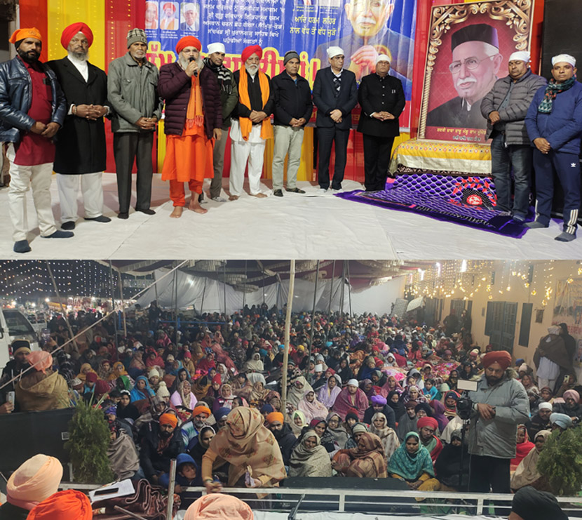 श्री चरण छोह गंगा खुरालगढ़ में उमड़ी धार्मिक श्रद्धालुओं की अभूतपूर्व भीड़।
